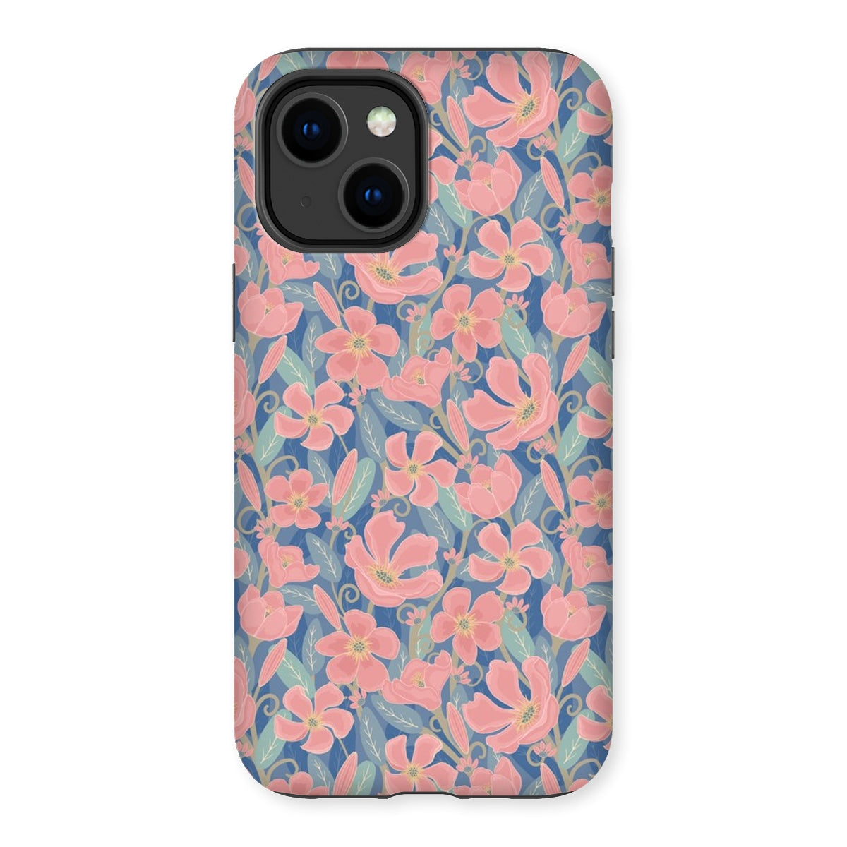 Oleander Floral Tough Phone Case