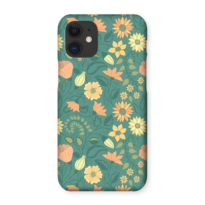 Floral Wilderness Boho Snap Phone Case