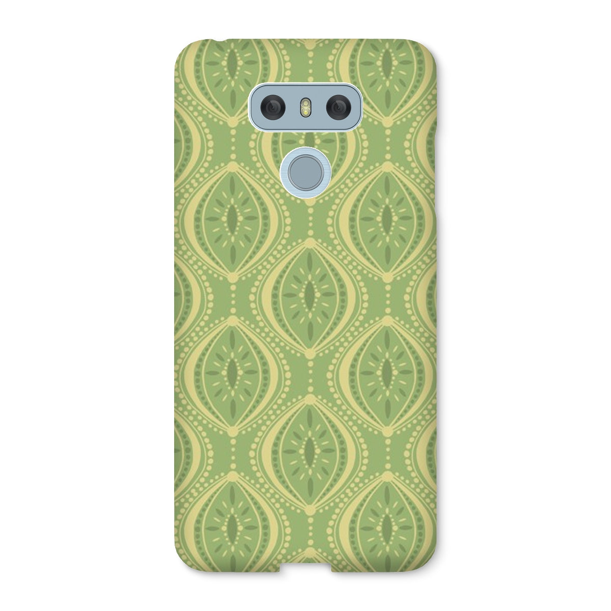 Geometric Green Snap Phone Case