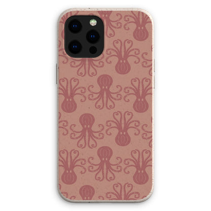 Octopus (Pink) Eco Phone Case