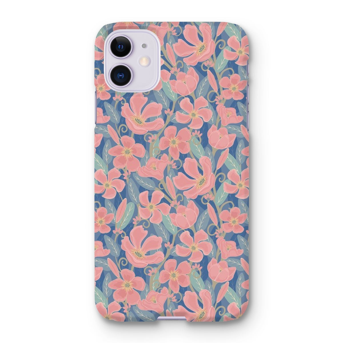 Oleander Floral Snap Phone Case