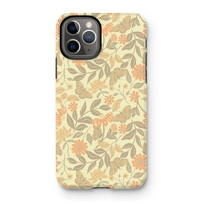 Butterfly & Floral  Tough Phone Case