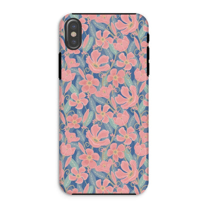 Oleander Floral Tough Phone Case