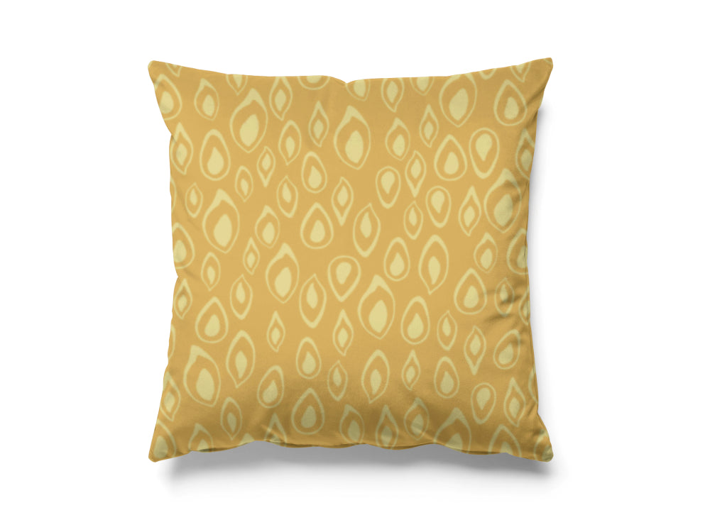 Abstract Petal Velvet Cushion Cover