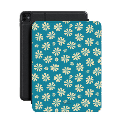 Blue Daisy Floral – Apple iPad Case | Elissa Rua