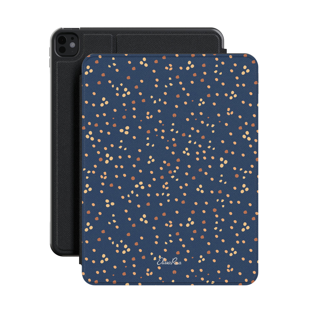 Navy Speckle – Apple iPad Case | Elissa Rua
