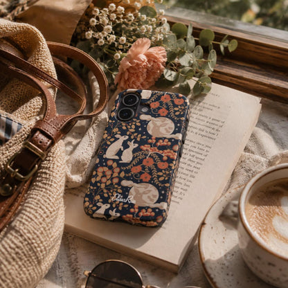 Bunny & the Moon – Tough Phone Case | Elissa Rua