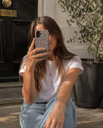 Charcoal Leopard – Tough Phone Case | Elissa Rua