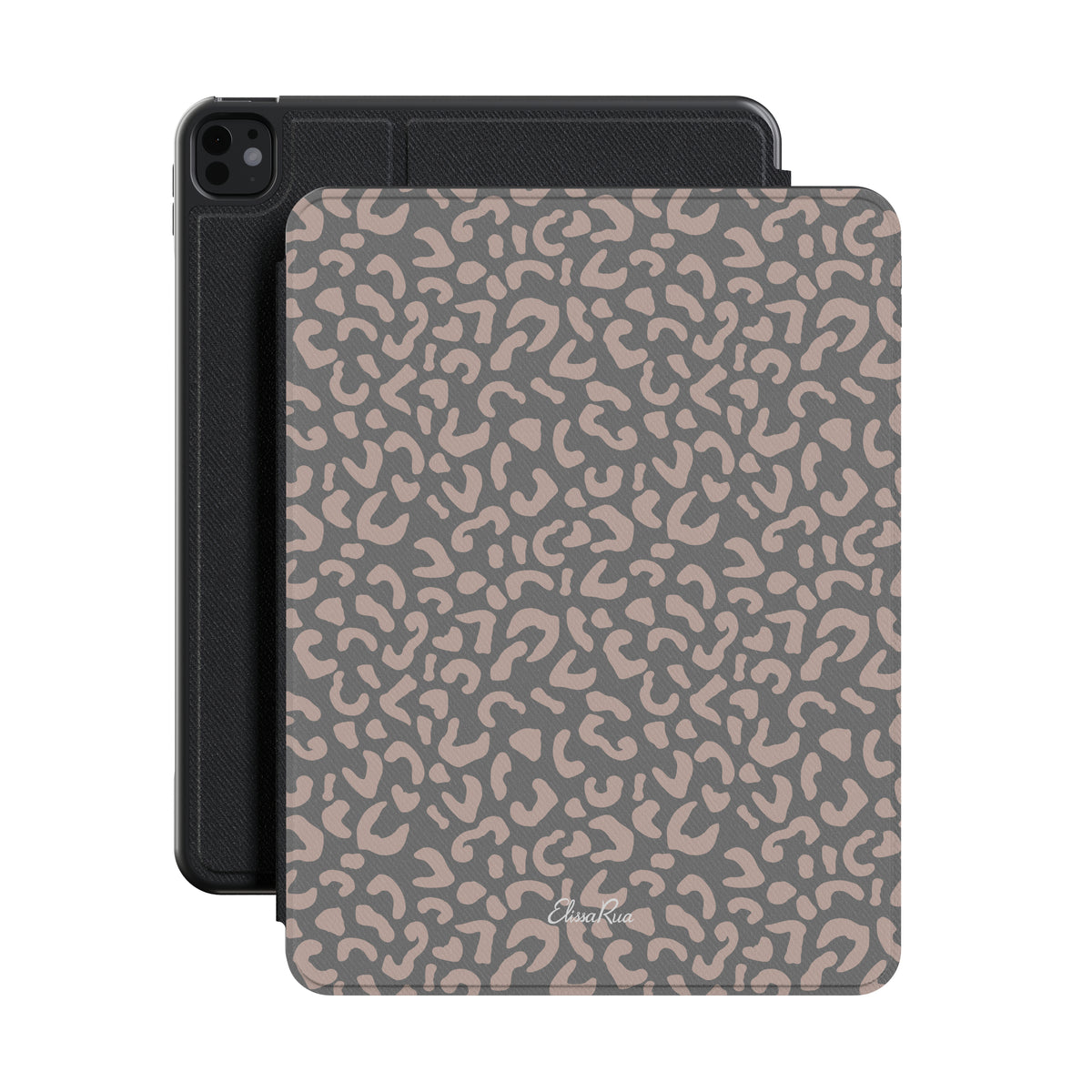 Charcoal Leopard – Apple iPad Case | Elissa Rua