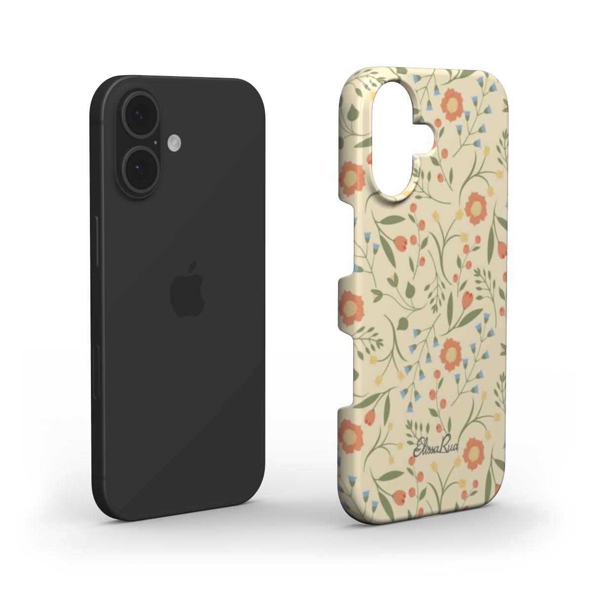 Floral Whimsy – Snap Phone Case | Elissa Rua