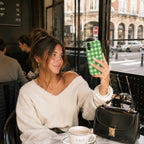 Green Gingham – Tough Phone Case | Classic Check Pattern