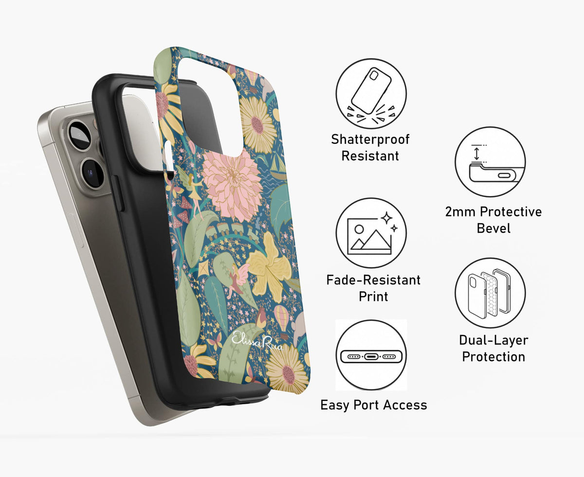 Hidden Whimsy iPhone and Samsung Tough Phone Case