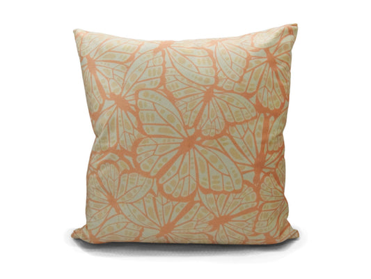 Lailia Collection Velvet Cushion - Butterfly Motif Design (45x45cm)