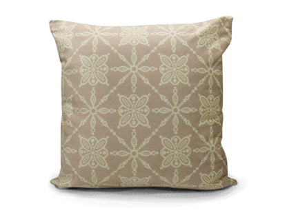 Lailia Collection Velvet Cushion - Geometric Ornate Design (45x45cm)