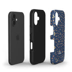 Funda de teléfono resistente Navy Speckle – Elissa Rua
