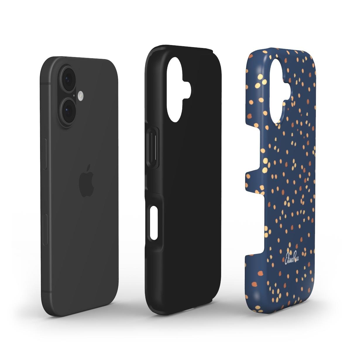 Navy Speckle – Slitstarkt mobilskal | Elissa Rua
