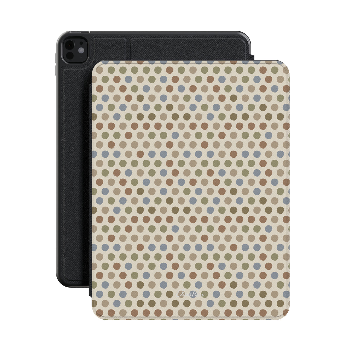 Neutral Polka Dot – Apple iPad Case | Elissa Rua