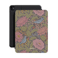Peony & Bird Premium Vegan Leather iPad Pro 11-inch cover with Apple Pencil holder and microfiber lining