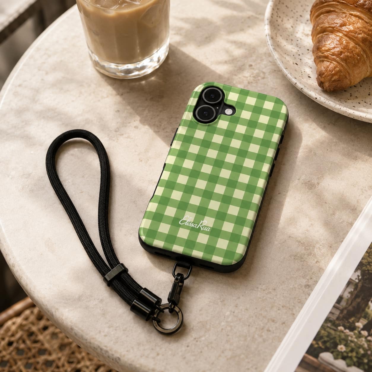 Adjustable Phone Strap with Adapter - Universal Crossbody & Wrist Phone Lanyard