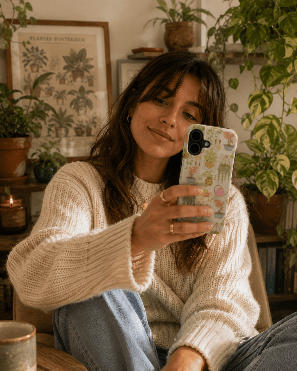 Plant Lady – Magnetic Tough Phone Case | Elissa Rua