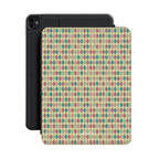 Retro Teardrop Shaped Premium Vegan Leather iPad Pro 11-inch cover with Apple Pencil holder and microfiber lining