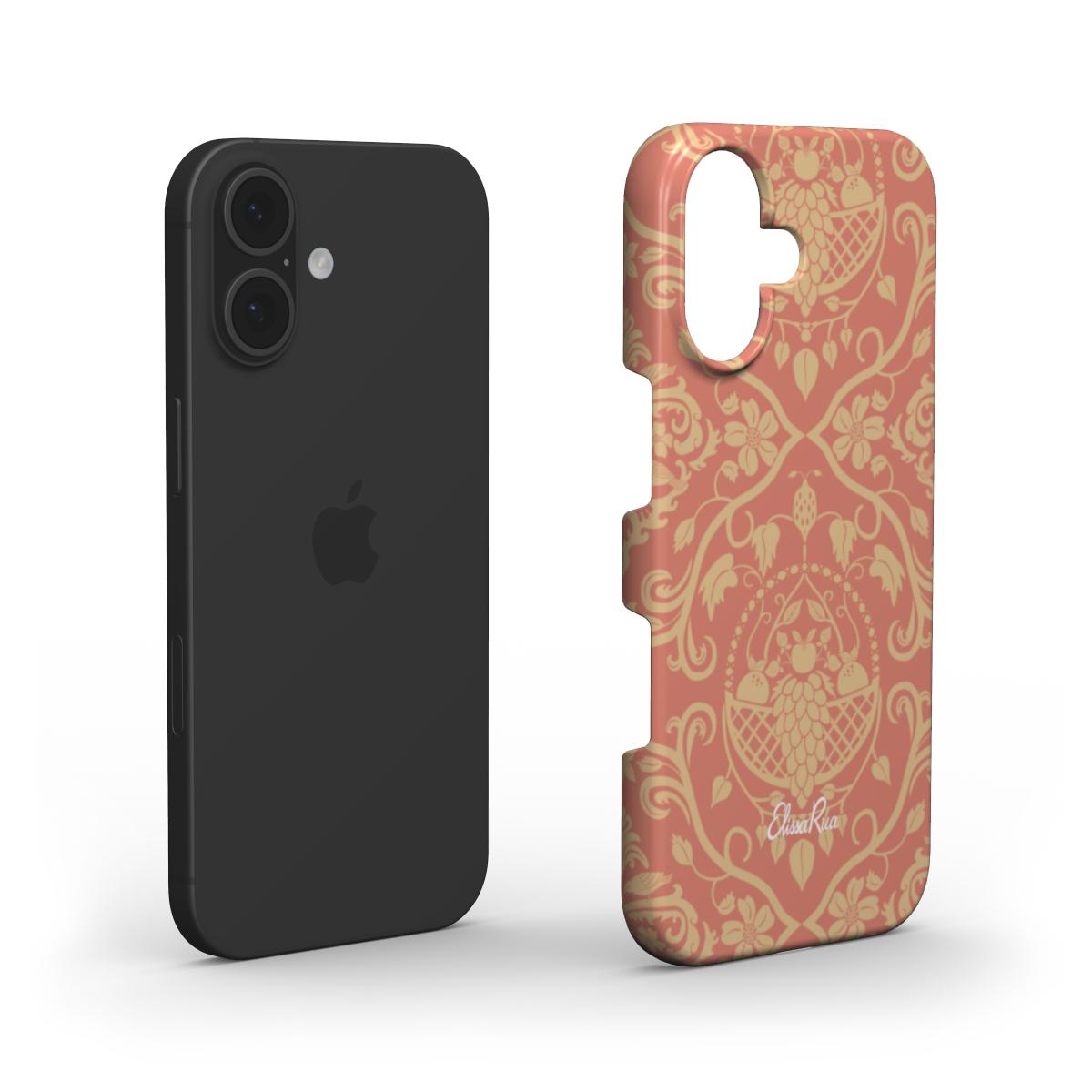 Rococo Basket Blush – Snap Phone Case | Elissa Rua