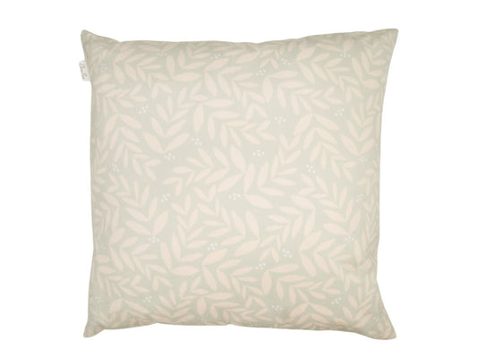 Rosa Collection Velvet Cushion - Foliage Serenity Design (45x45cm)