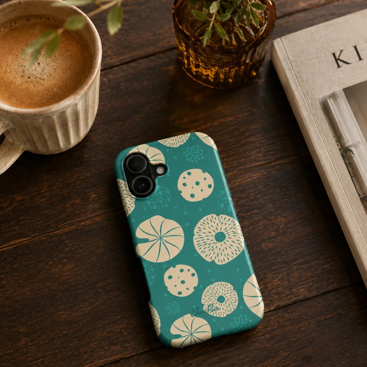 Spotty Mushroom – Tough Phone Case | Elissa Rua