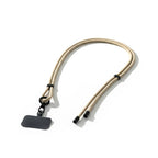 Verstelbaar telefoonkoord met adapter - Universele crossbody & polsband voor telefoon