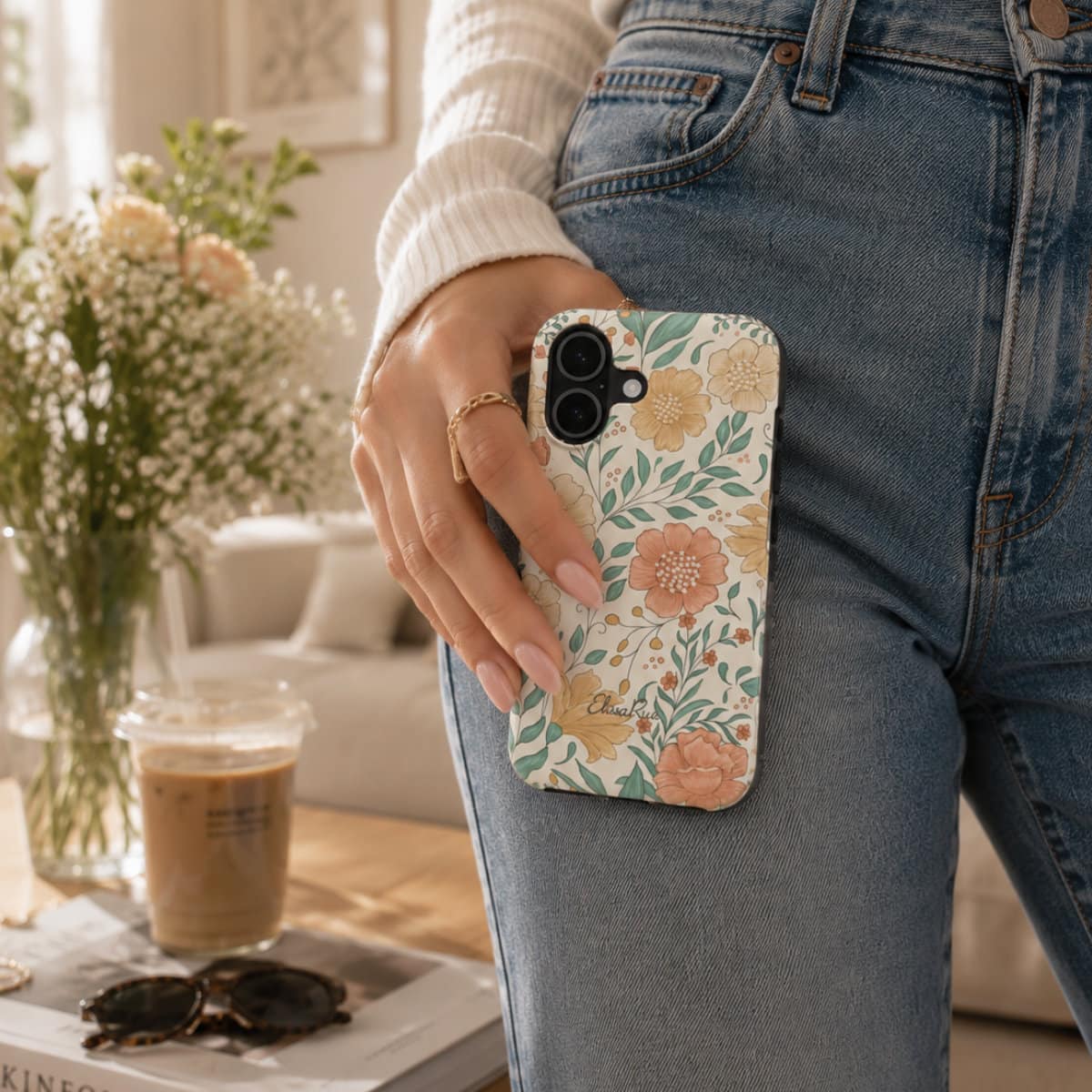 Wildflowers Floral – Tough Phone Case | Elissa Rua