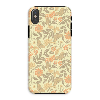 Butterfly & Floral  Tough Phone Case