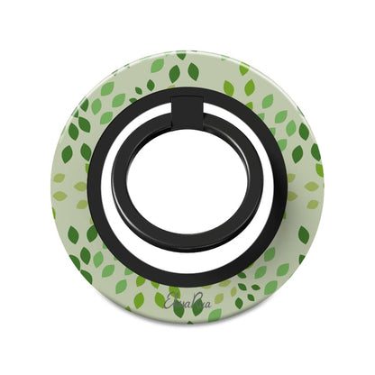 Abstract Teardrop Foliage – Magnetic Ring Holder