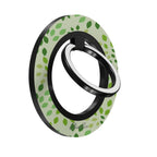 Support de bague magnétique – Feuillage goutte d'eau abstrait