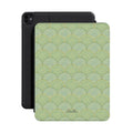 Art Deco Green Scallop – Apple iPad CaseArt | Elissa Rua