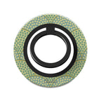 Art Deco Groene Schelp – Magnetische Ringhouder