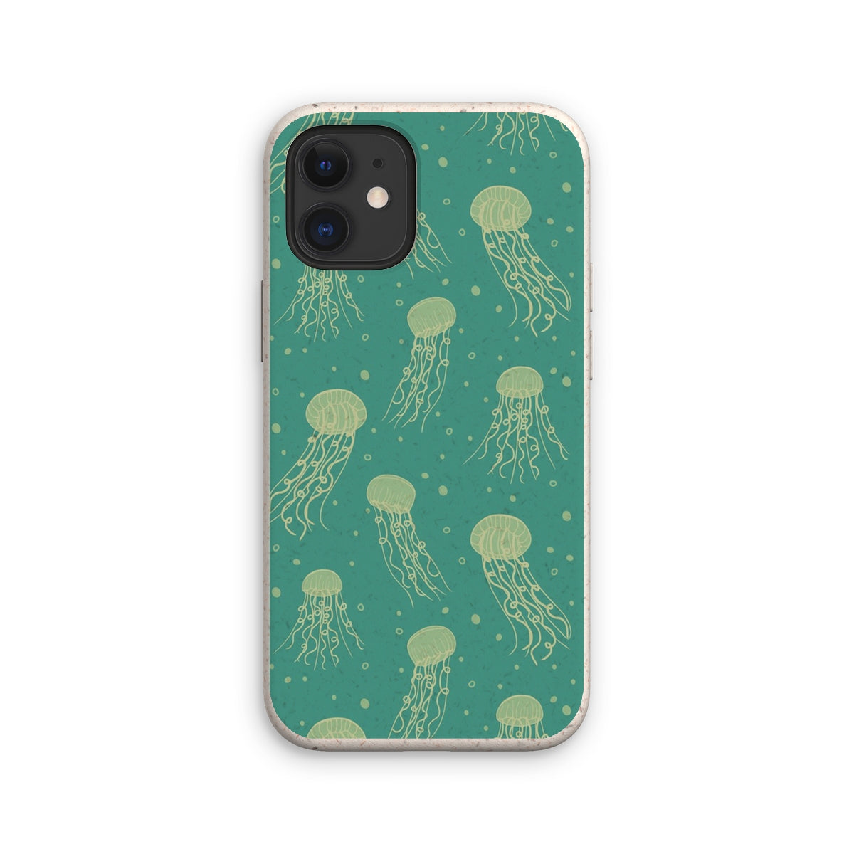 Jellyfish Serenade - Turquoise Eco Phone Case