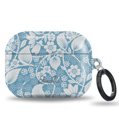 Blue Blackberry Botanical – AirPods Case | Elissa Rua