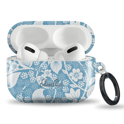 Blue Blackberry Botanical – AirPods Case | Elissa Rua