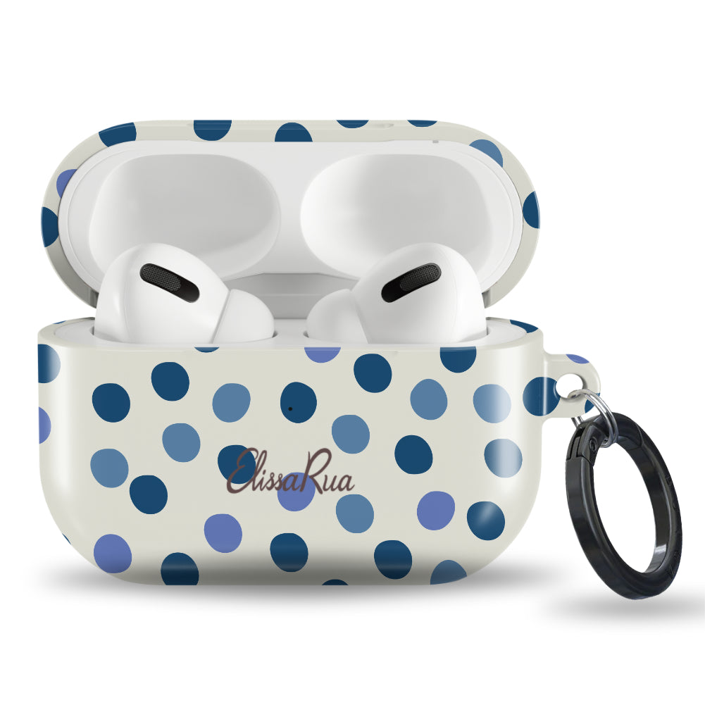 Blue Confetti – Apple AirPods Tough Case | Elissa Rua