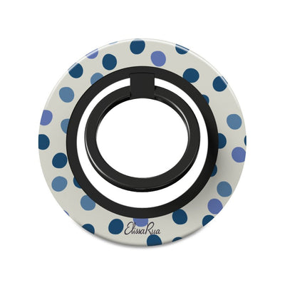 Blue Confetti - Magnetic Ring Holder