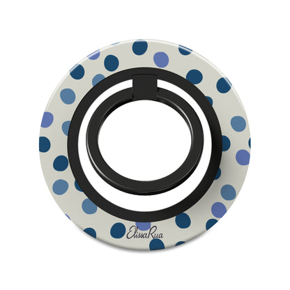 Blue Confetti - Magnetic Ring Holder