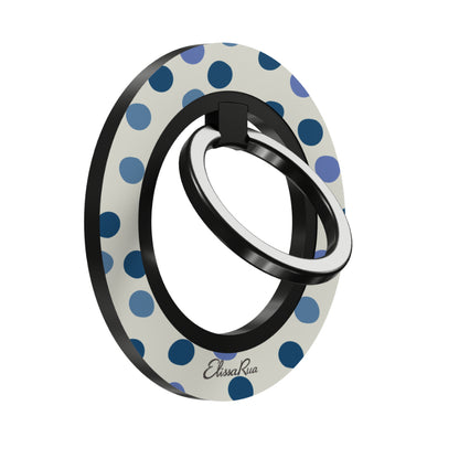 Blue Confetti - Magnetic Ring Holder