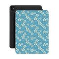 Modern Abstract Blue Floral – Apple iPad Case | Elissa Rua