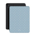 Blue Floral Stripe – Apple iPad Case | Elissa Rua