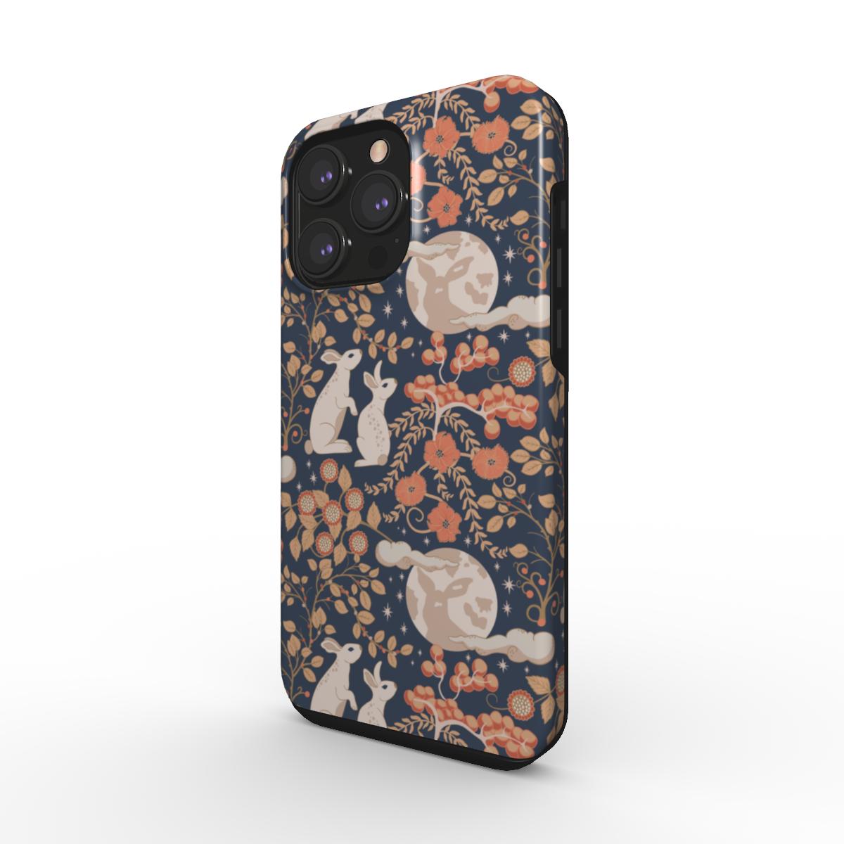 Bunny Rabbit & the Moon Phone Case