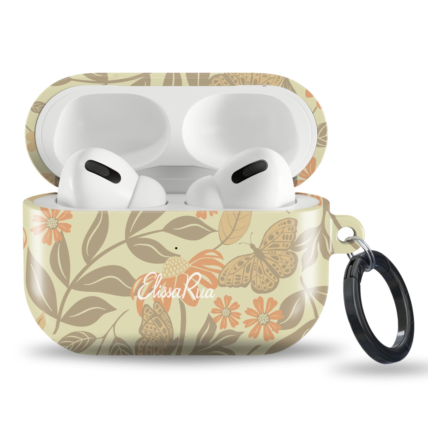 Butterfly & Floral – Apple AirPods Tough Case