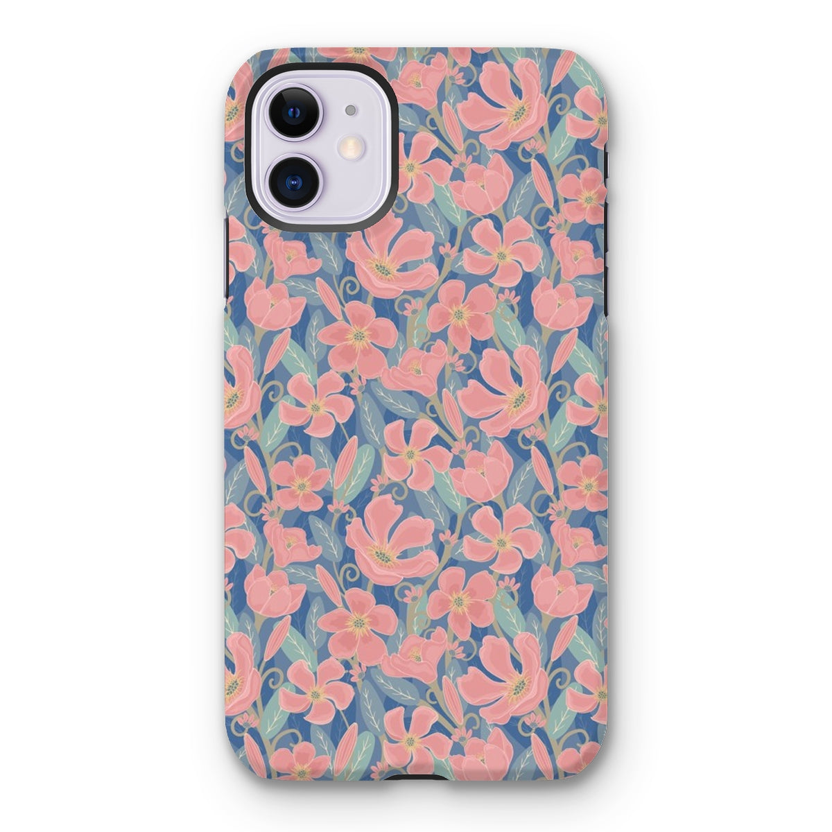 Oleander Floral Tough Phone Case