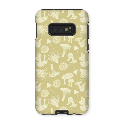 Mushrooms (beige) Tough Phone Case