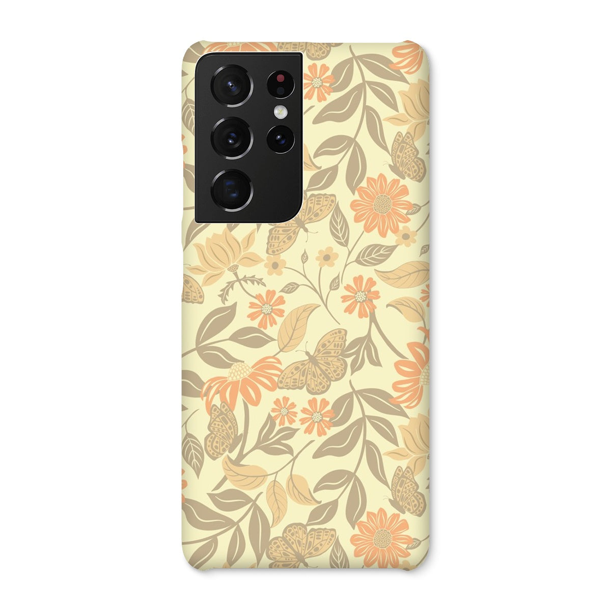 Butterfly & Floral  Snap Phone Case