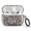 Estampado de leopardo carbón – Funda resistente para Apple AirPods | Elissa Rua